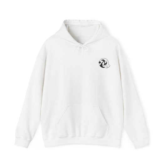 Women's Lightweight Pickleball Hoodie - Happy People Play Pickleball White