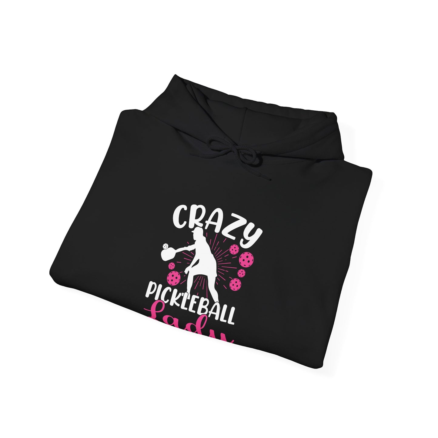 Women's Stylish Pickleball Hoodie - Crazy Pickleball Lady