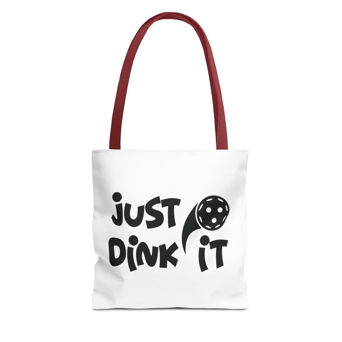 Pickleball Sporty Tote Bag - Just Dink It Red