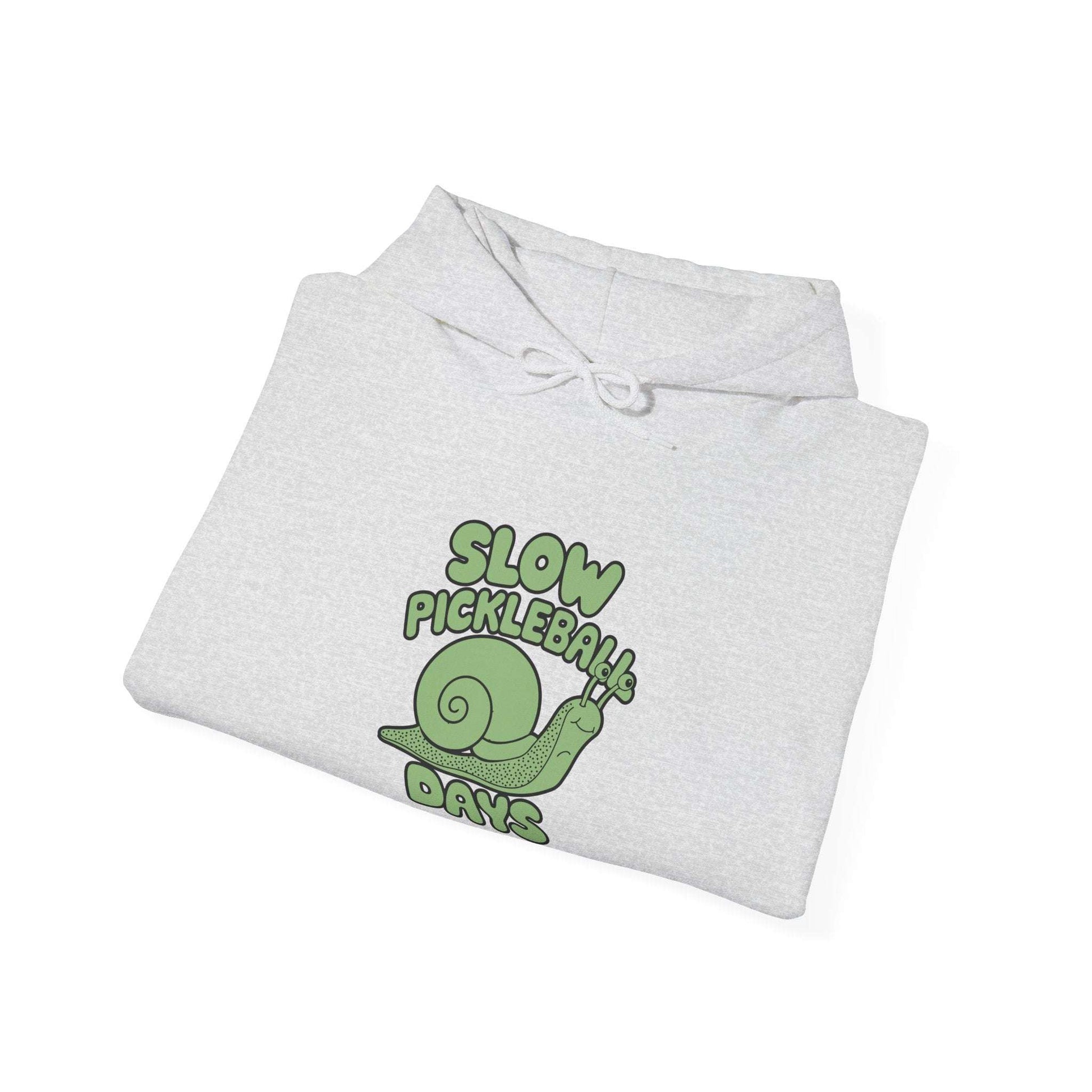 Men's Comfy Pickleball Hoodie - Slow Pickleball Days