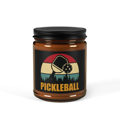 Pickleball Delightful Candle - Pickleball Retro Amber