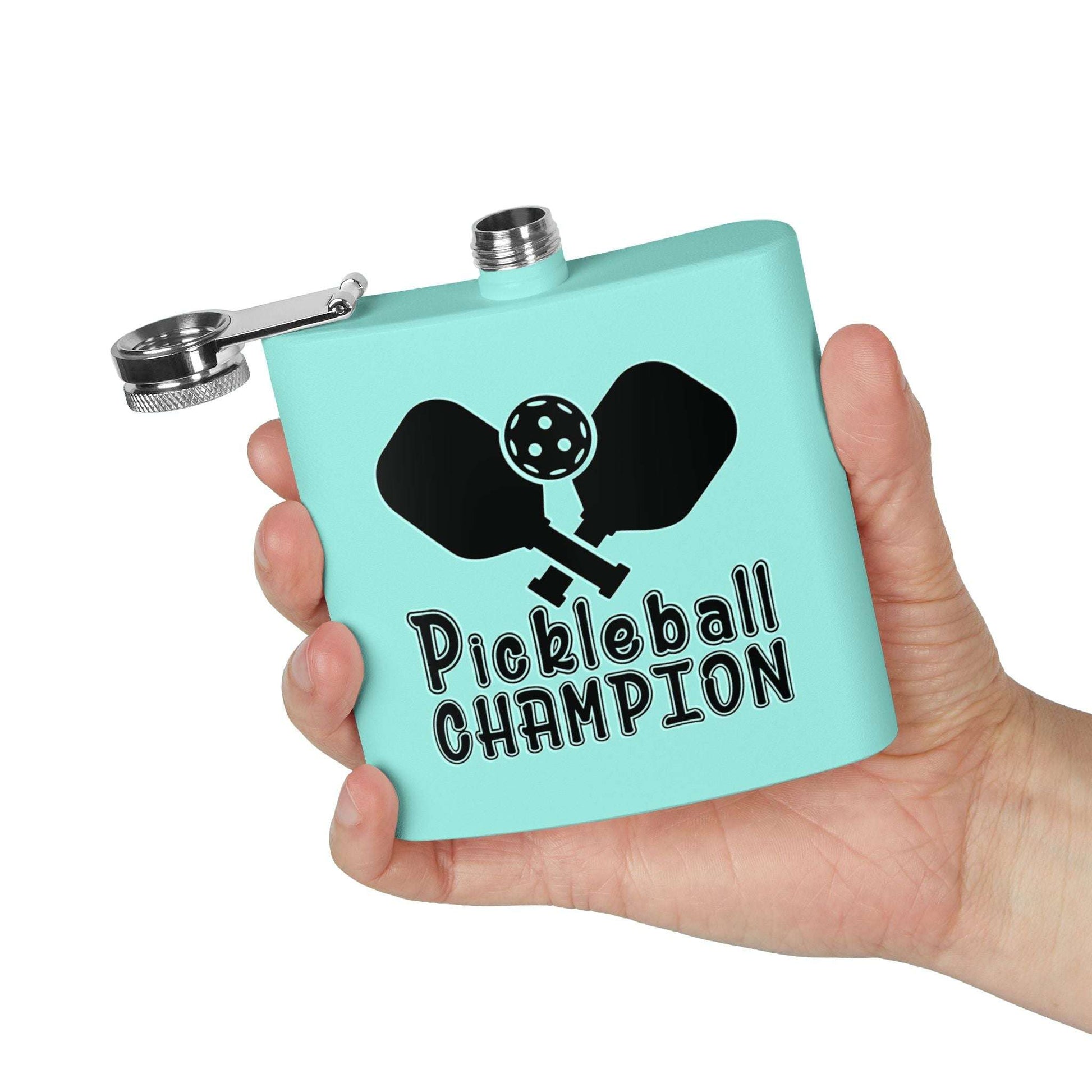 Pickleball Energetic Flask - Pickleball Champion