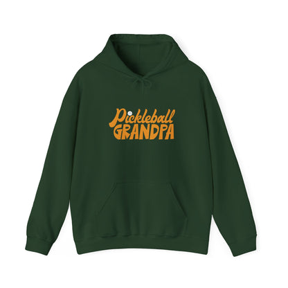 Men's Cool Pickleball Hoodie - Pickleball Grandpa Green