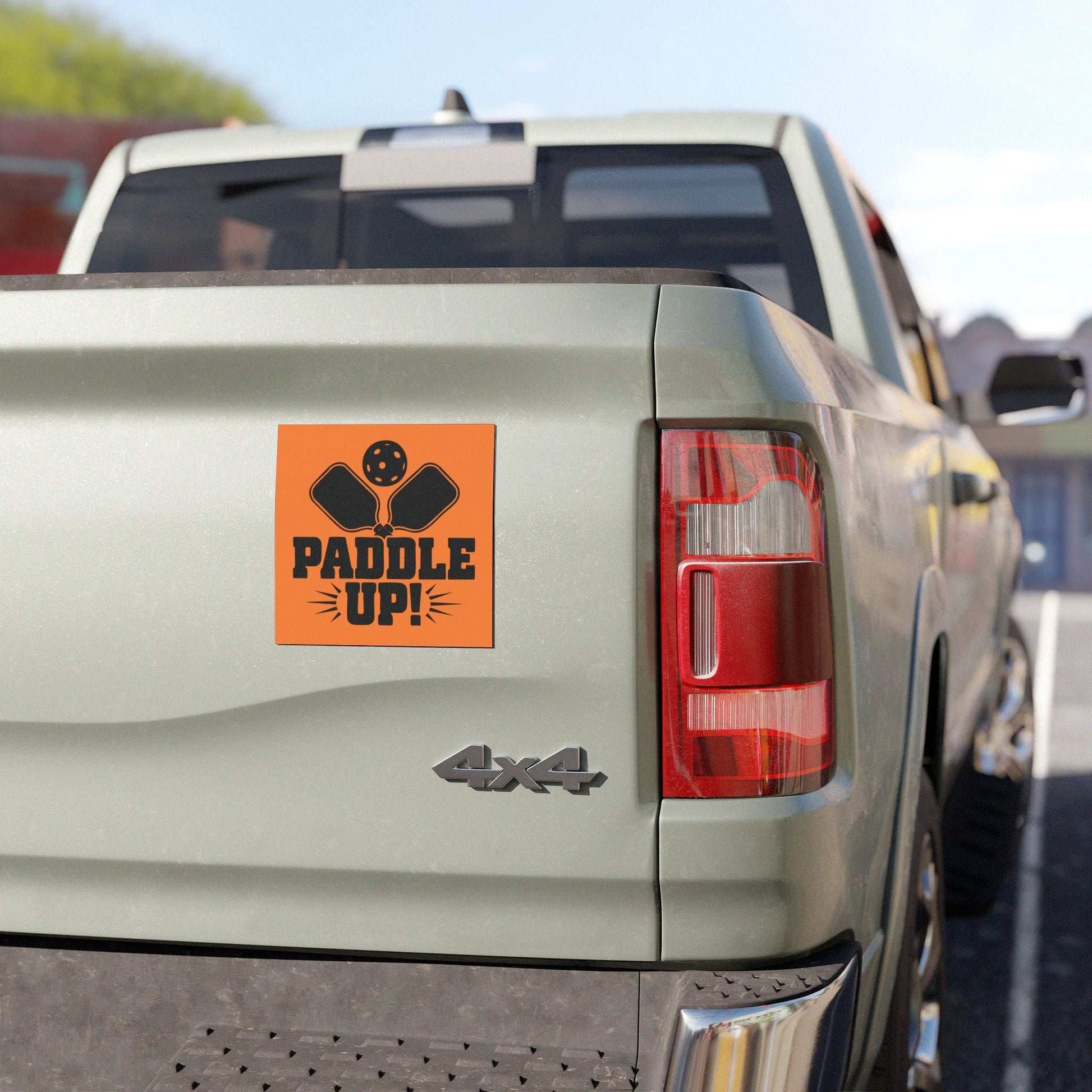 Pickleball Unique Car Magnet - Paddle Up