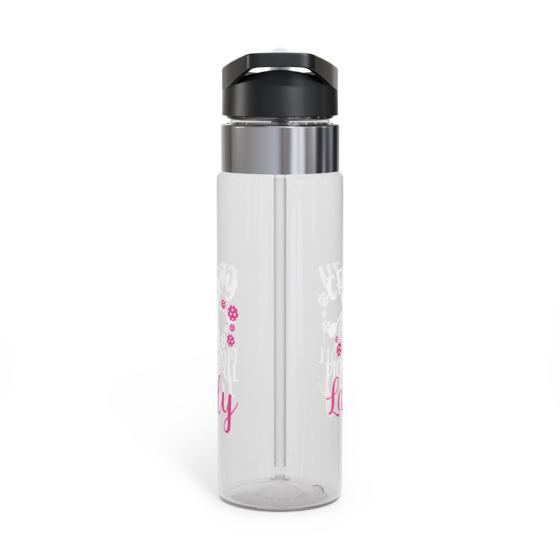 Funny Pickleball Bottle - Crazy Pickleball Lady