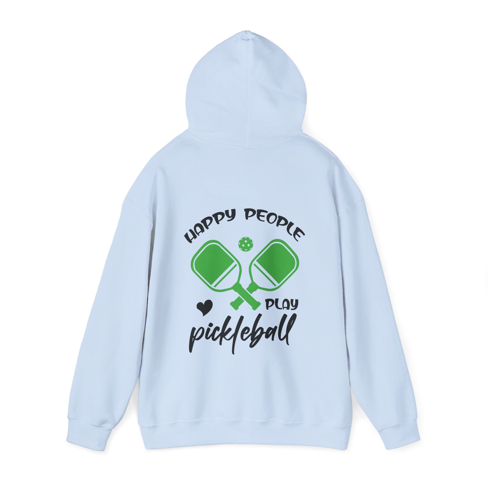 Women's Lightweight Pickleball Hoodie - Happy People Play Pickleball