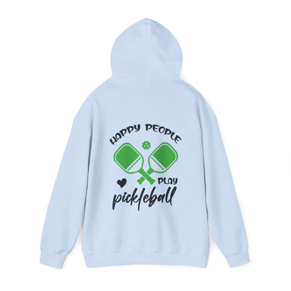 Women's Lightweight Pickleball Hoodie - Happy People Play Pickleball