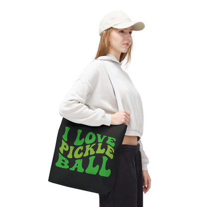 Pickleball Cute Tote Bag - I Love Pickleball