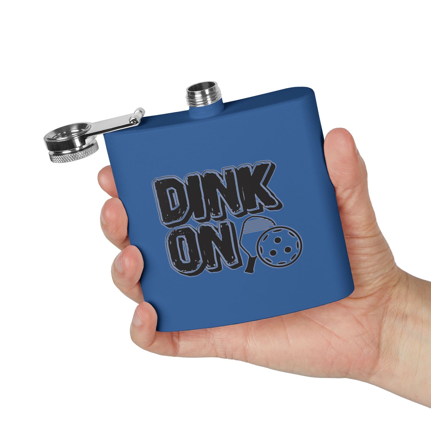 Pickleball Quirky Flask - Dink On