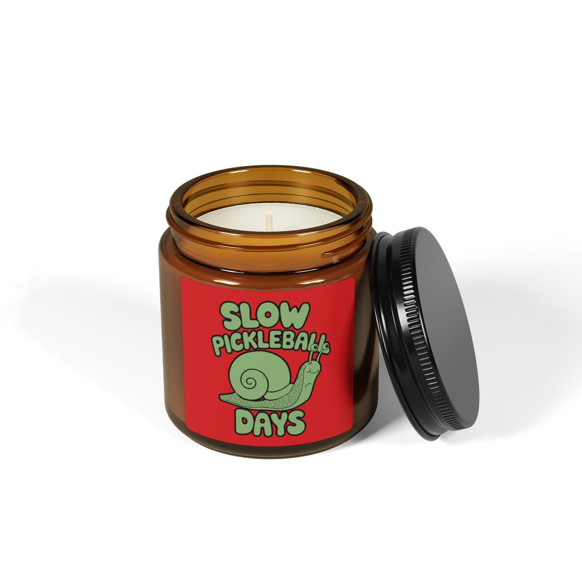 Pickleball Funny Candle - Slow Pickleball Days