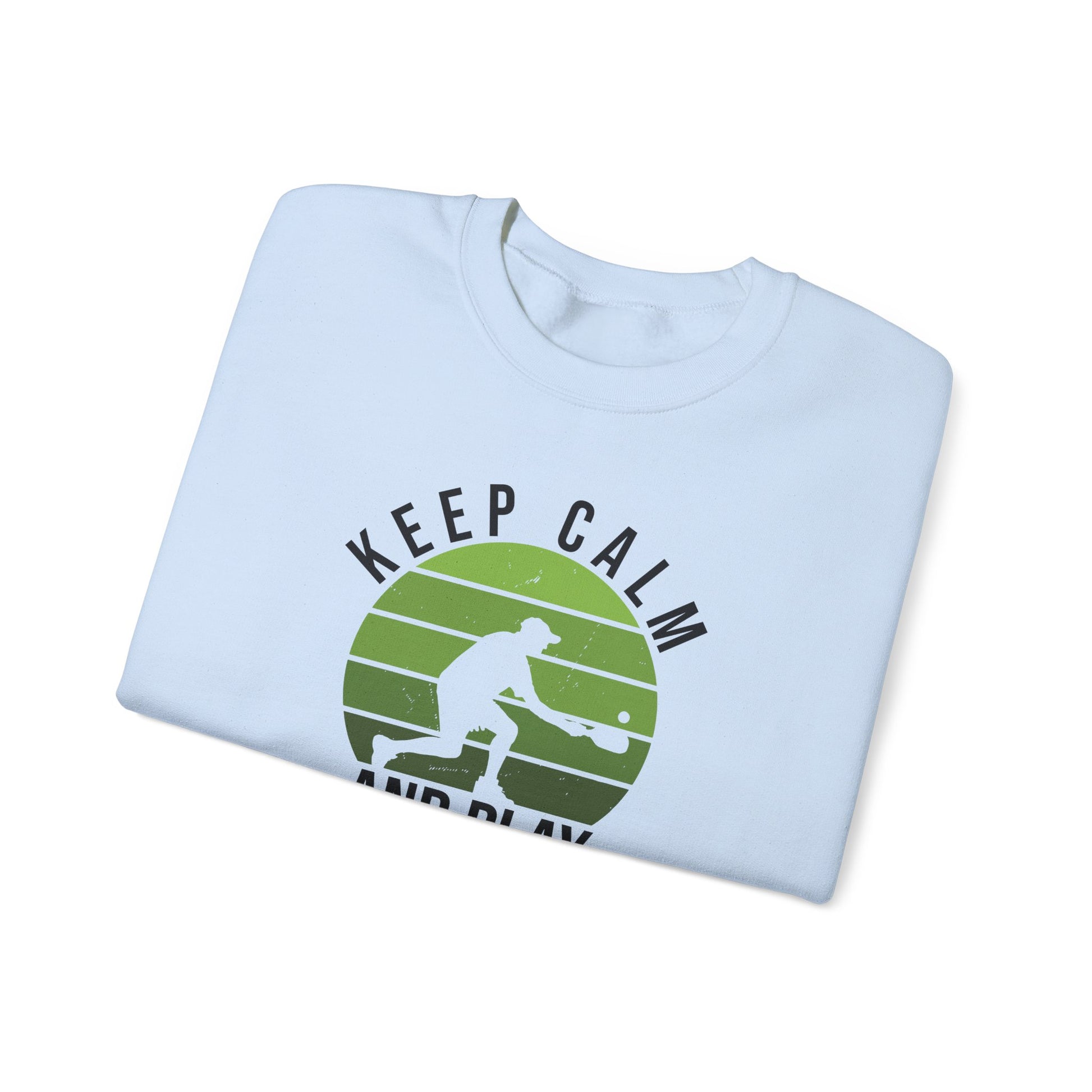 Women's Comfy Pickleball Sweatshirt - Keep Calm and Play