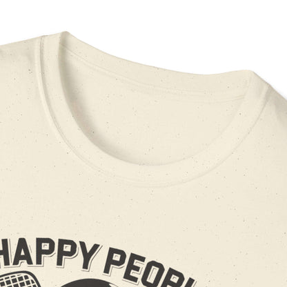 Men's Quirky Pickleball T-shirt - Happy People Play Pickleball