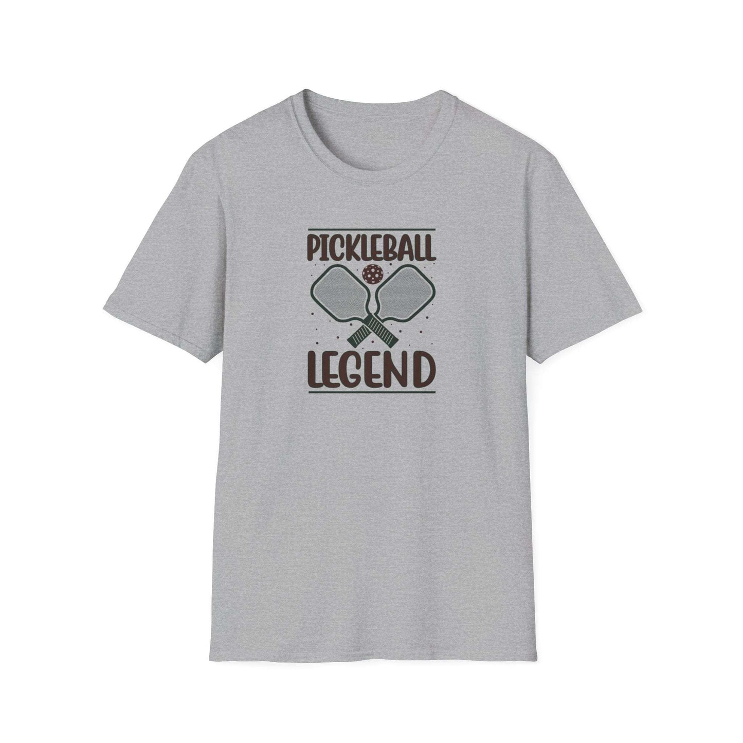 Women's Cute Pickleball T-shirt - Pickleball Legend Gray