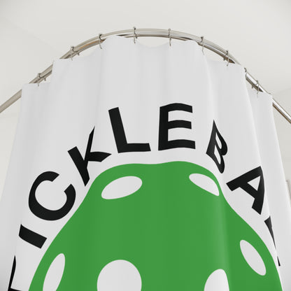 Pickleball Cheerful Shower Curtain - Pickleball Make It Better
