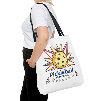 Pickleball Colorful Tote Bag - Pickleball is My Game