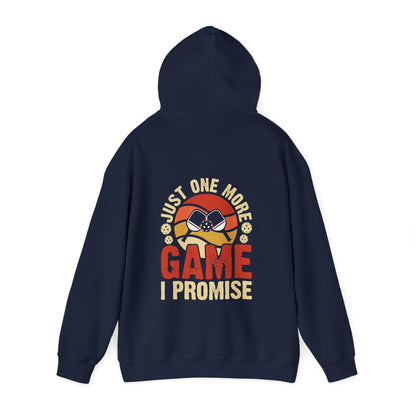 Men's Funny Pickleball Hoodie - Just One More Game I Promise