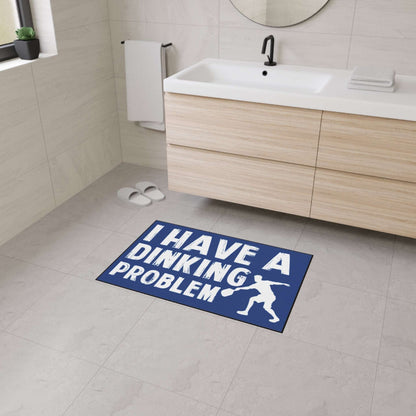 Pickleball Playful Heavy-duty Floor Mat - I Have a Dinking Problem