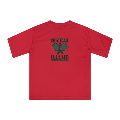 Men's Sporty Pickleball T-shirt - Pickleball Legend Red