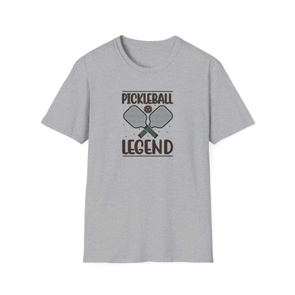 Men's Durable Pickleball T-shirt - Pickleball Legend Gray