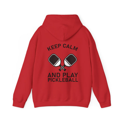 Women's Funny Pickleball Hoodie - Keep Calm And Play Pickleball