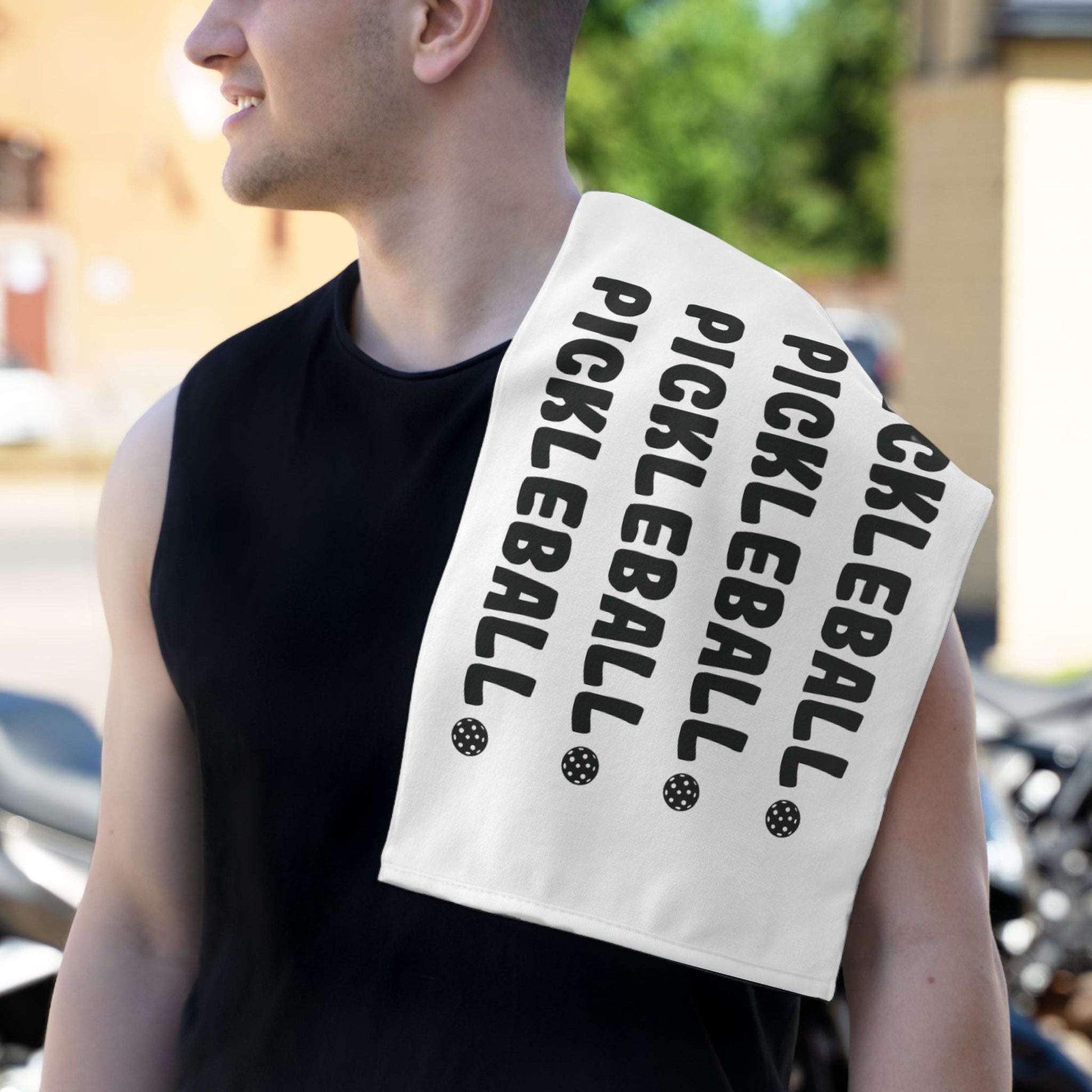 Pickleball Fun Rally Towel - Pickleball Repeat