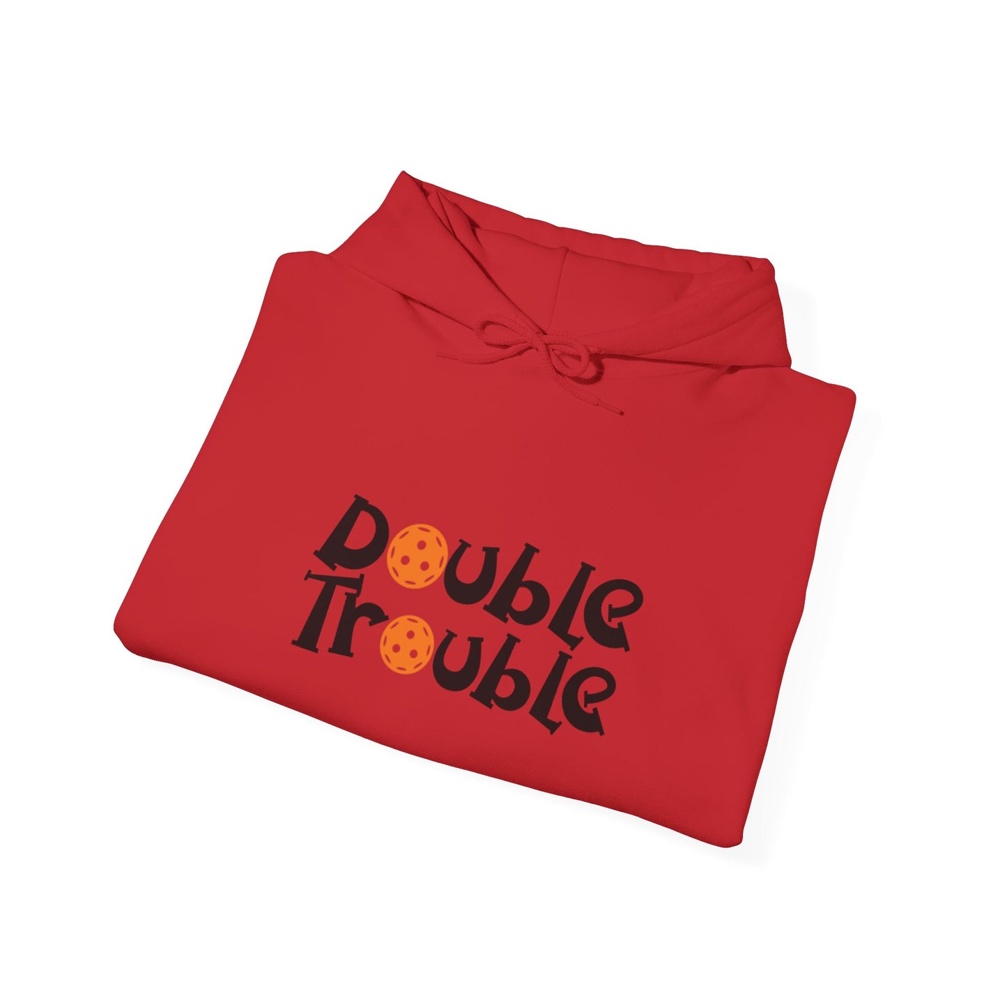 Men's Comfy Pickleball Hoodie - Double Trouble