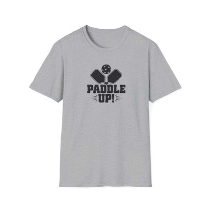 Men's Cool Pickleball T-shirt - Paddle Up Gray
