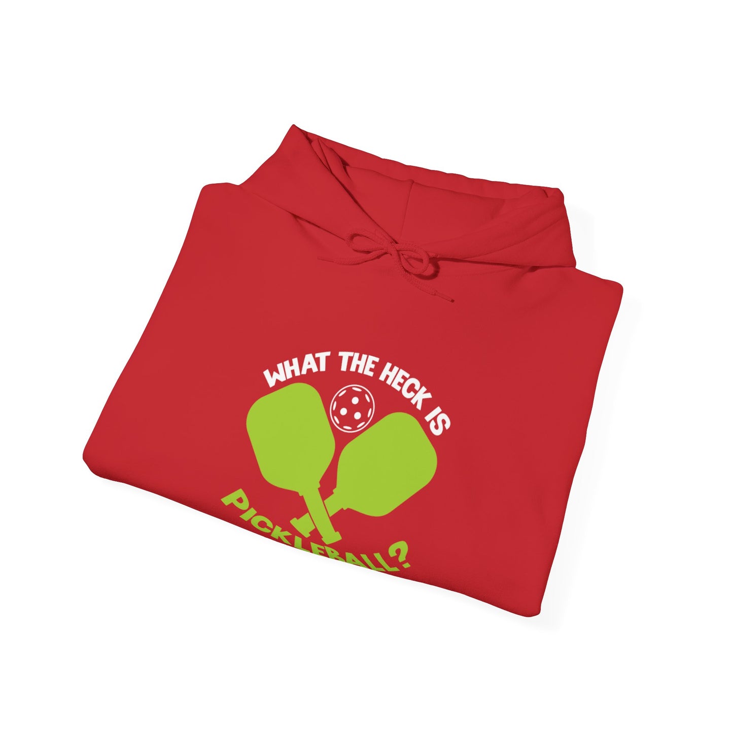 Women's Funny Pickleball Hoodie - What the Heck Is Pickleball?