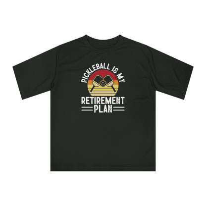 Women's Pickleball T-shirt - Pickleball Is My Retirement Plan Black