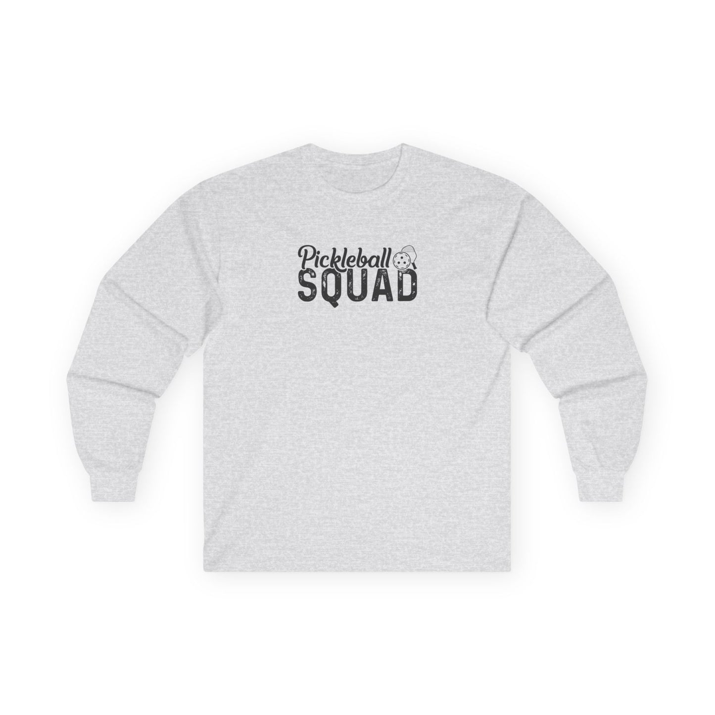 Men's Cool Pickleball Long Sleeves top - Pickleball squad Gray