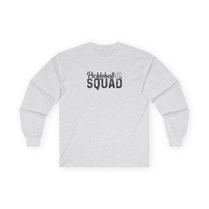 Men's Cool Pickleball Long Sleeves top - Pickleball squad Gray