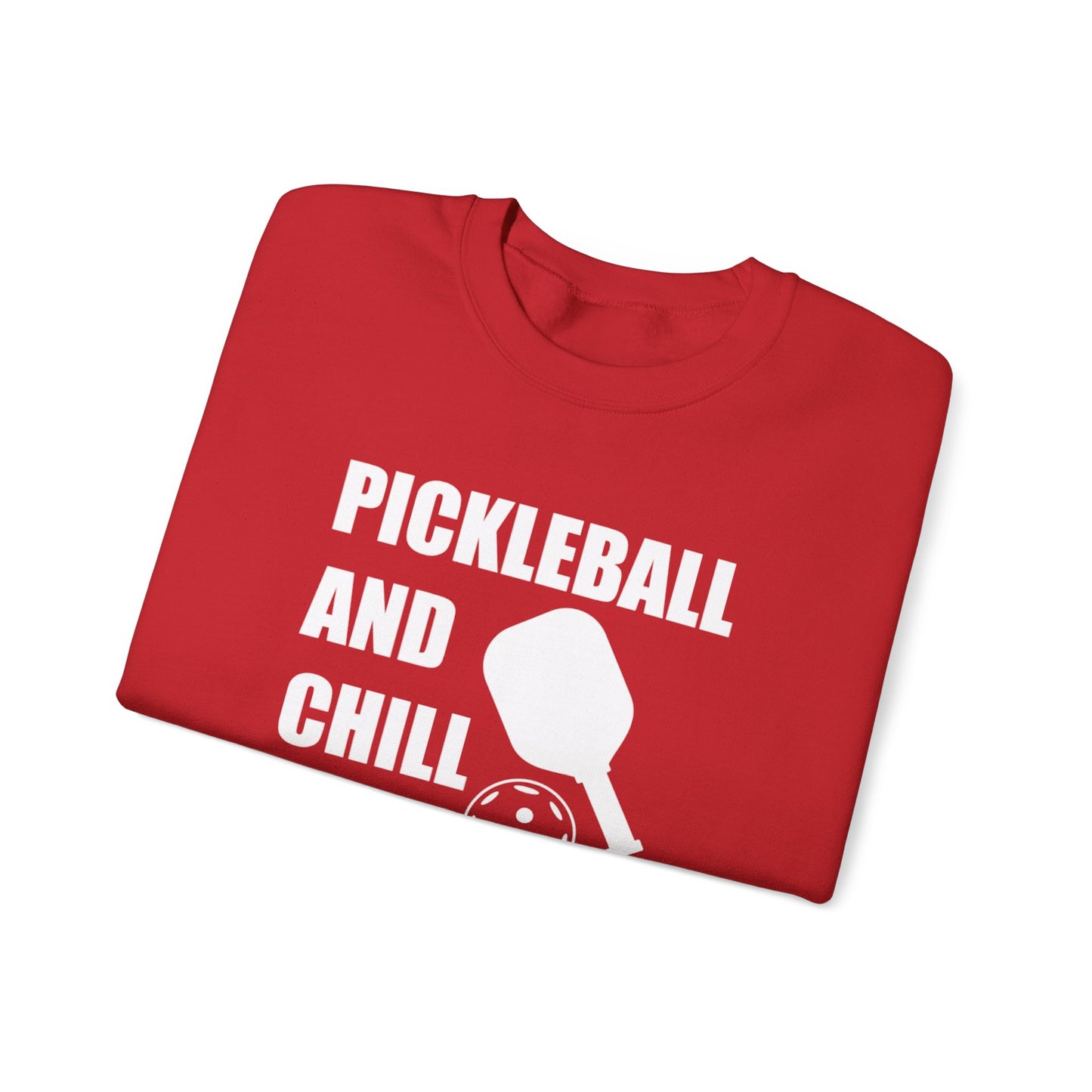 Women's Stylish Pickleball Sweatshirt - Pickleball and Chill