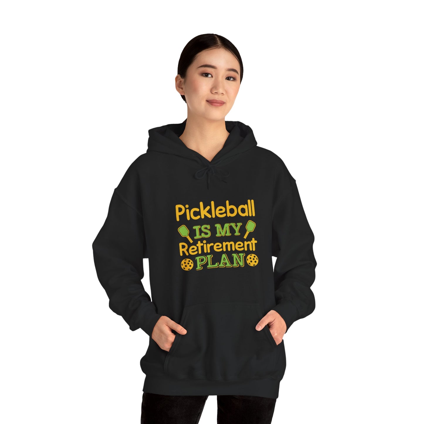 Women's Comfy Pickleball Hoodie - Pickleball Is My Retirement Plan