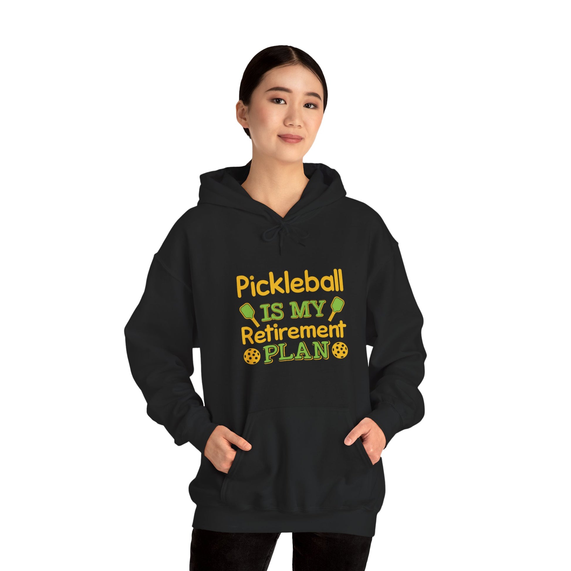 Women's Comfy Pickleball Hoodie - Pickleball Is My Retirement Plan