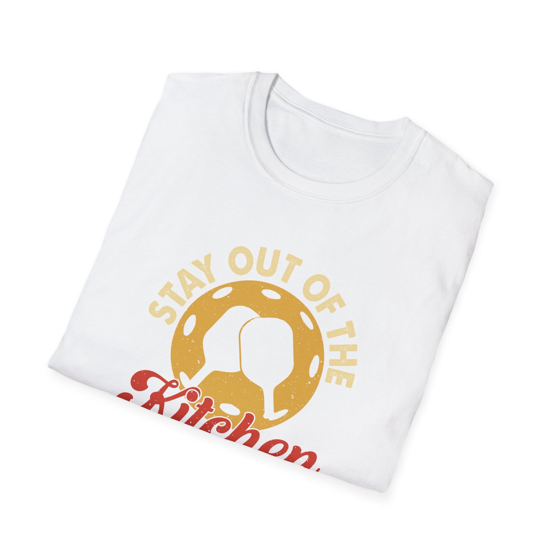 Women's Pickleball T-shirt - Stay Out of the Kitchen Play Pickleball