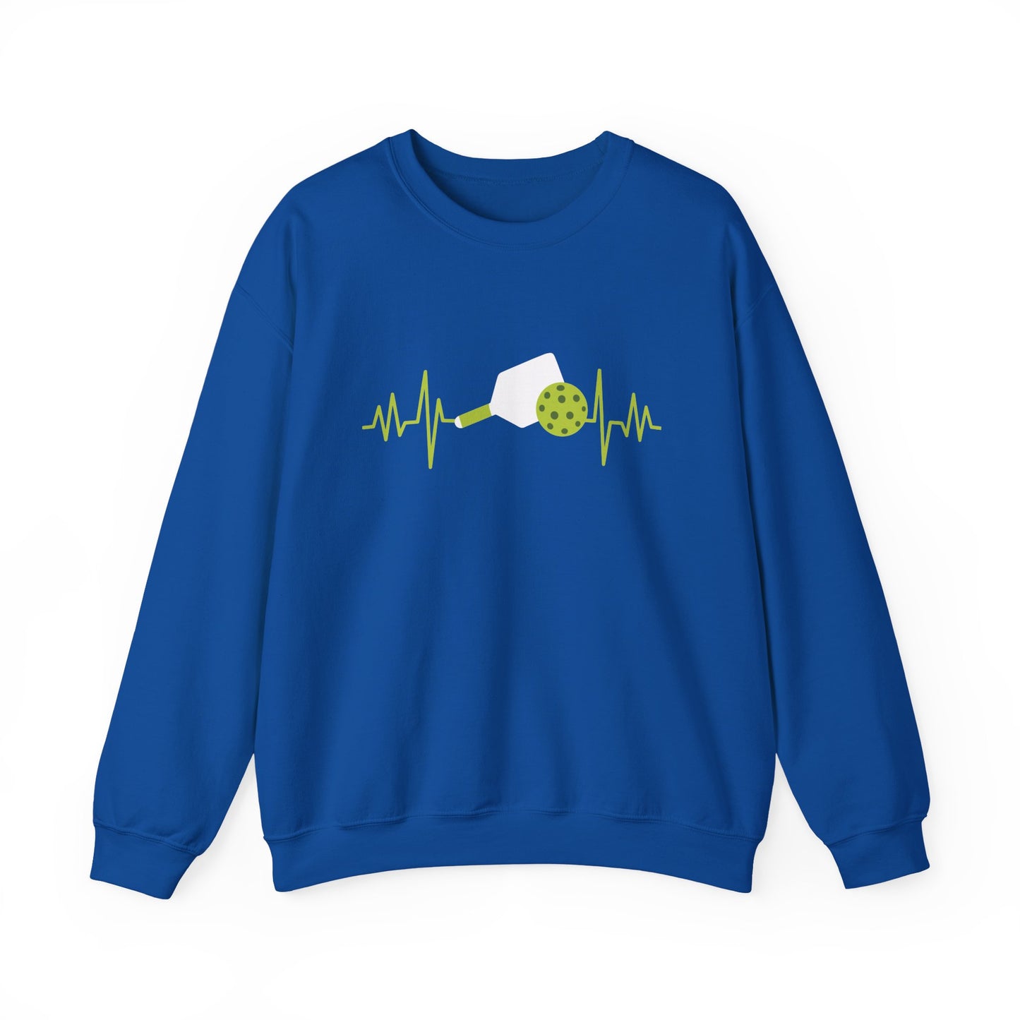 Women's Soft Pickleball Sweatshirt - Pickleball and Pulse Royal