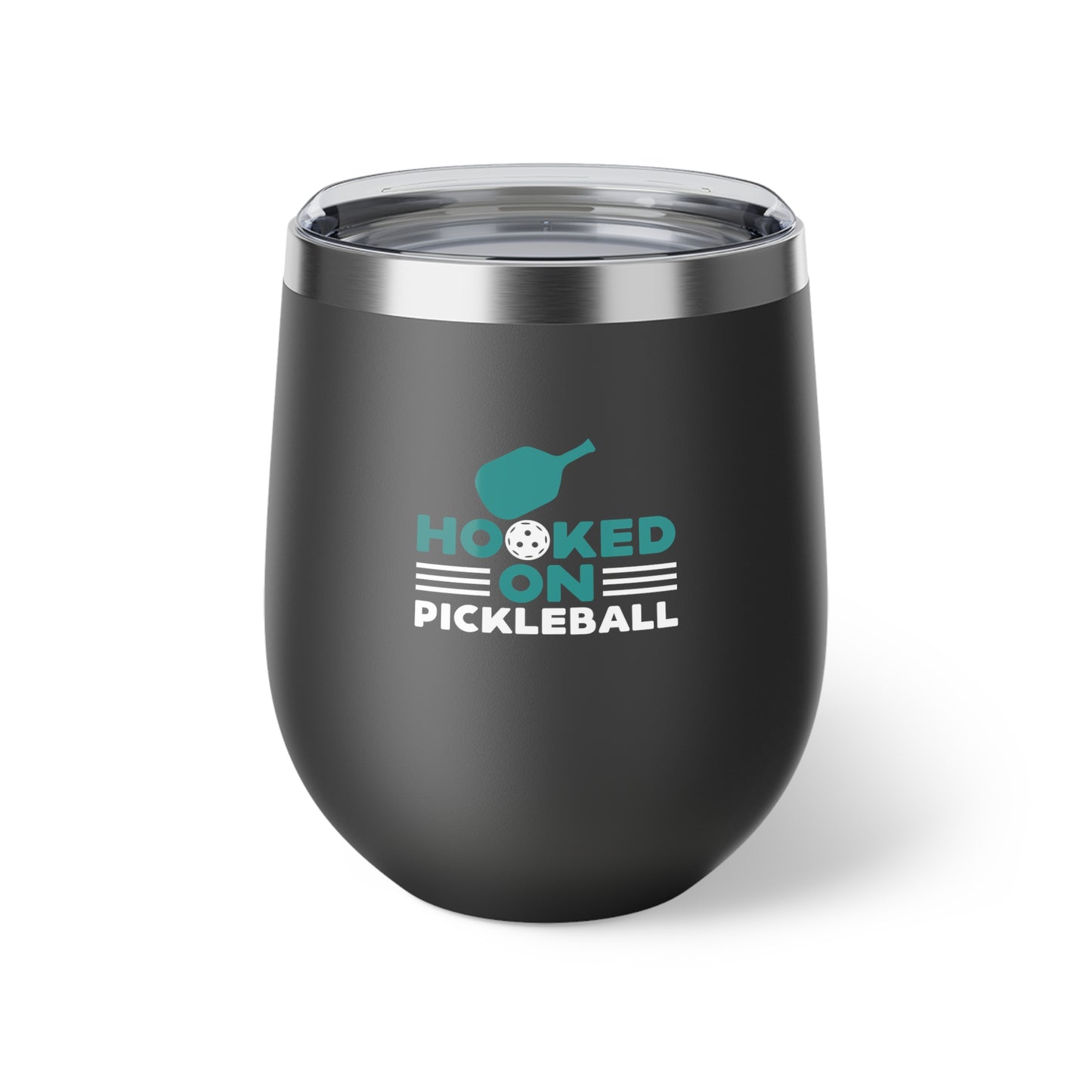Pickleball Durable Cup - Hooked on Pickleball Black