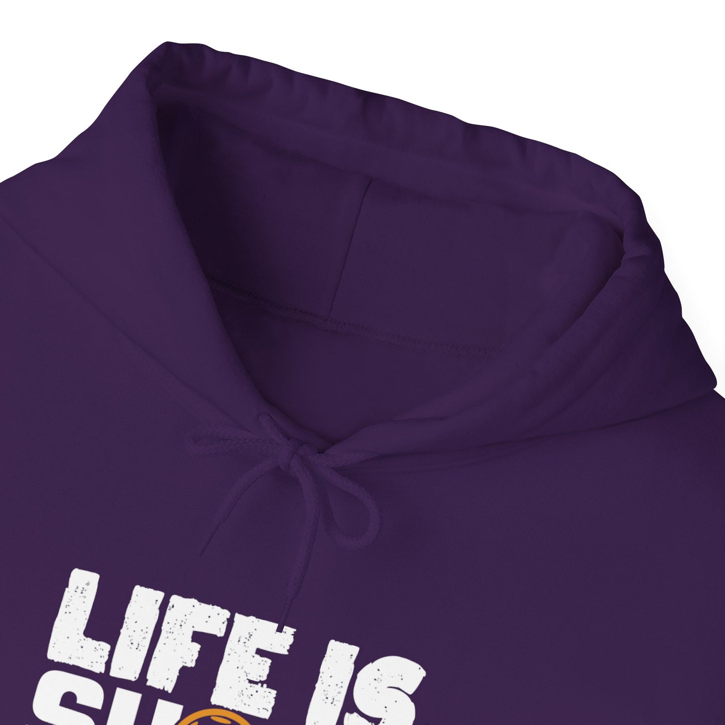Women's Quirky Pickleball Hoodie - Life Is Short Play Pickleball