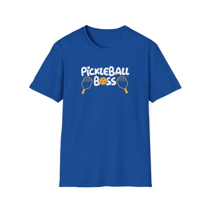 Men's Durable Pickleball T-shirt - Pickleball Boss Royal