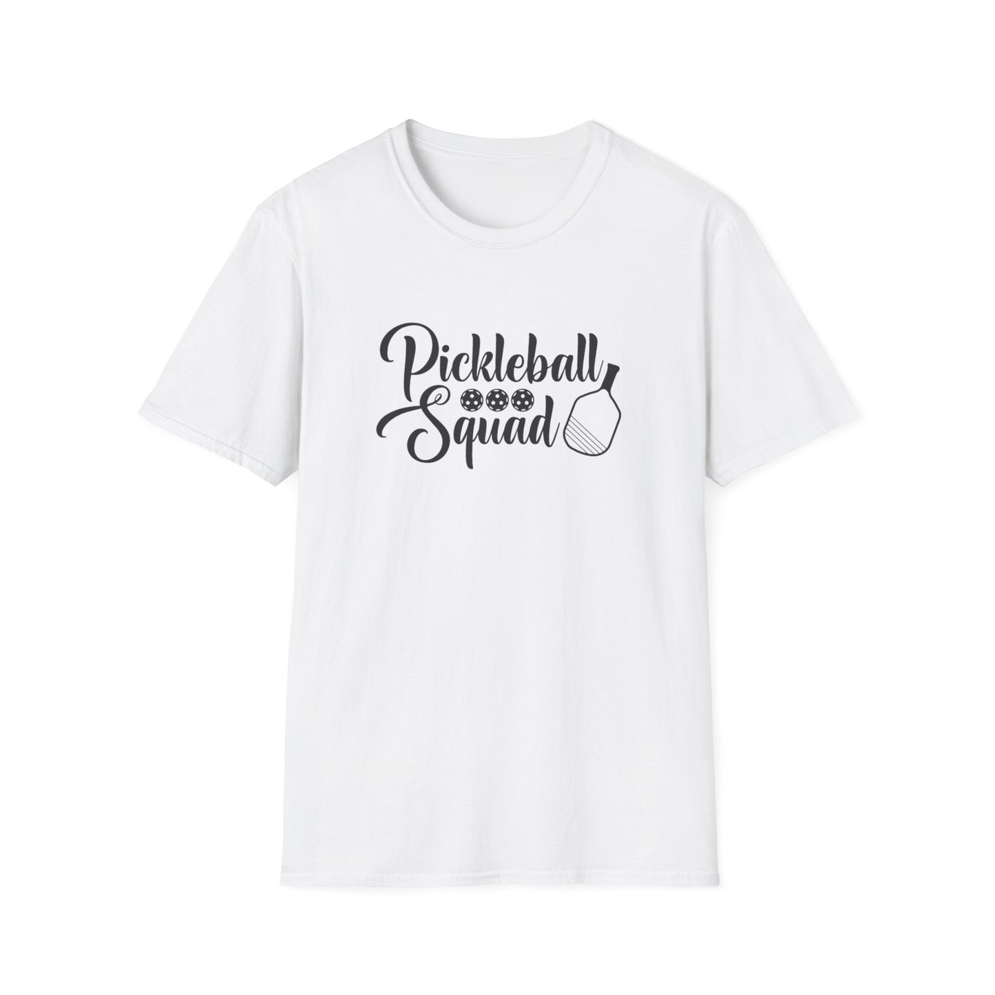 Women's Trendy Pickleball T-shirt - Pickleball Squad White