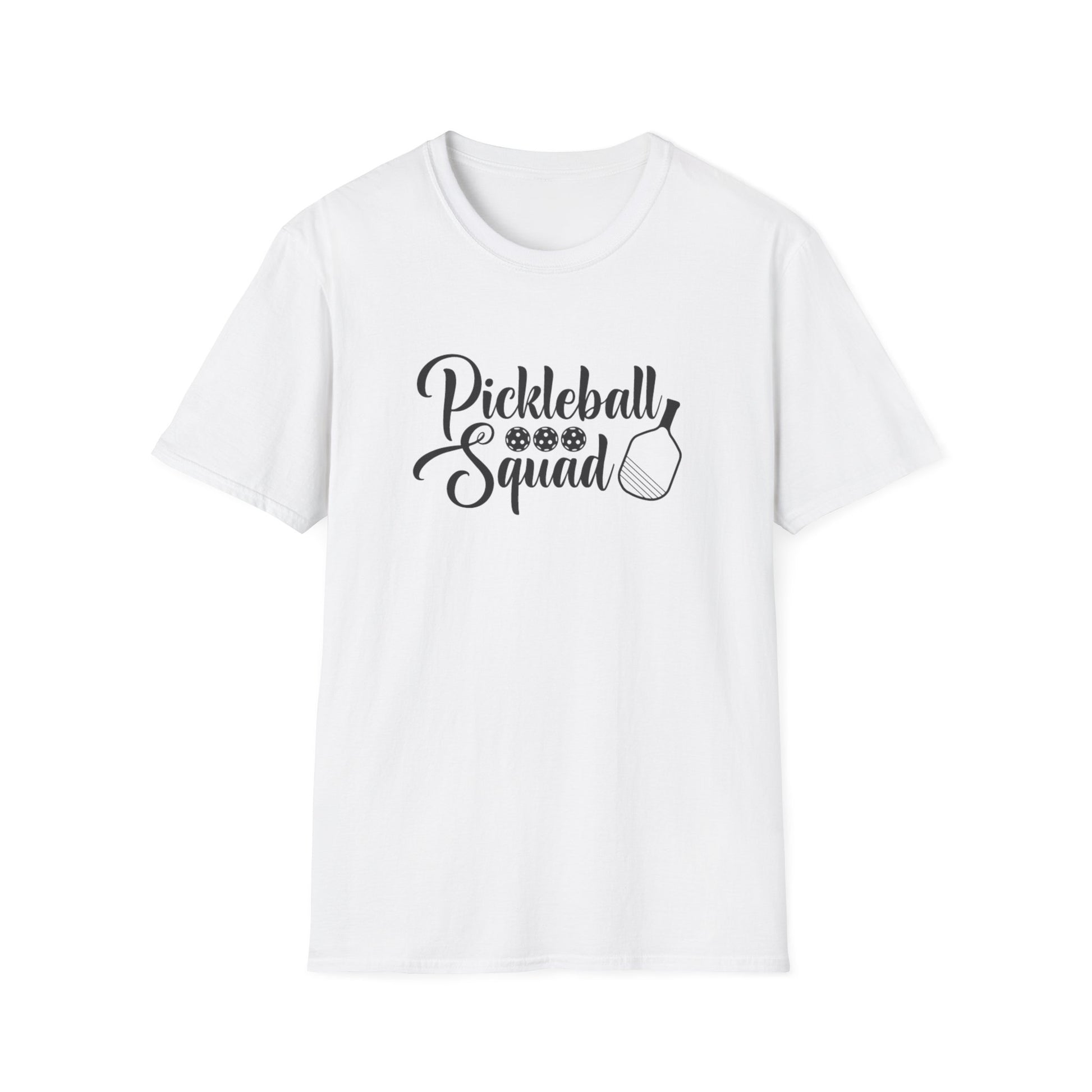 Women's Trendy Pickleball T-shirt - Pickleball Squad White