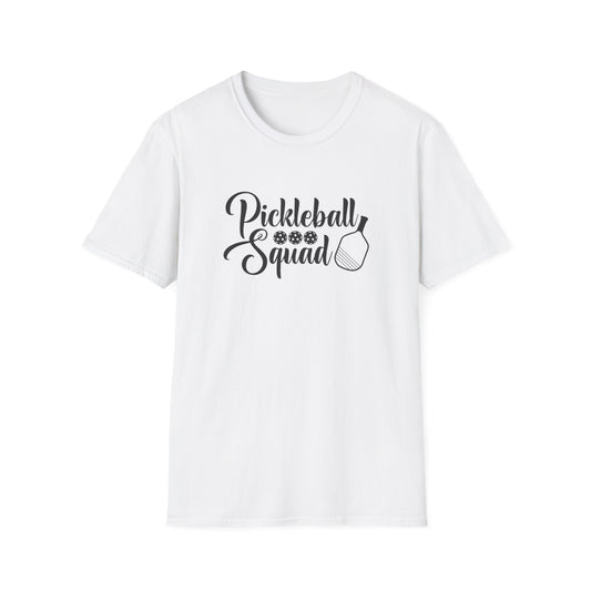 Women's Trendy Pickleball T-shirt - Pickleball Squad White