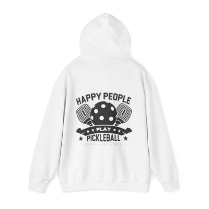 Men's Playful Pickleball Hoodie - Happy People Play Pickleball