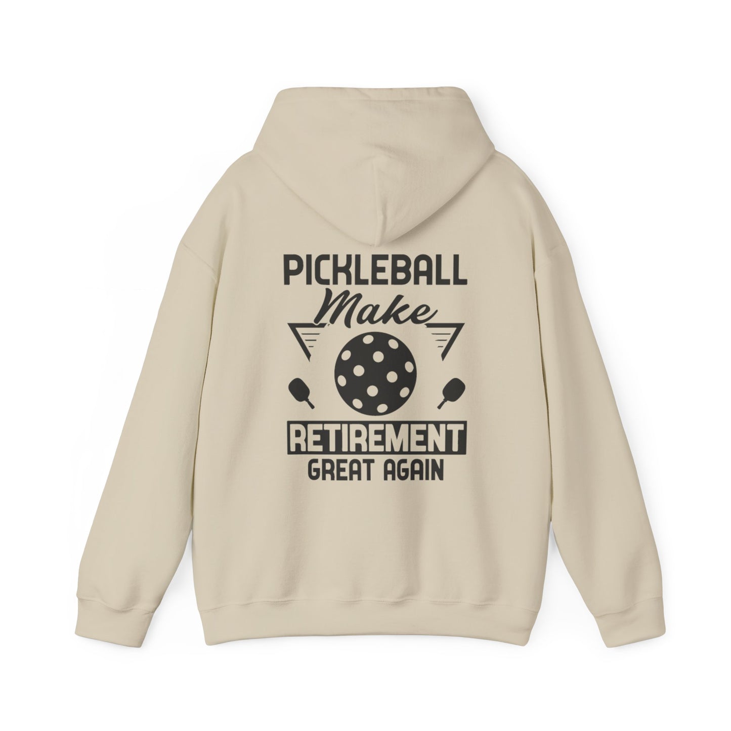 Men's Pickleball Hoodie - Pickleball Make Retirement Great Again