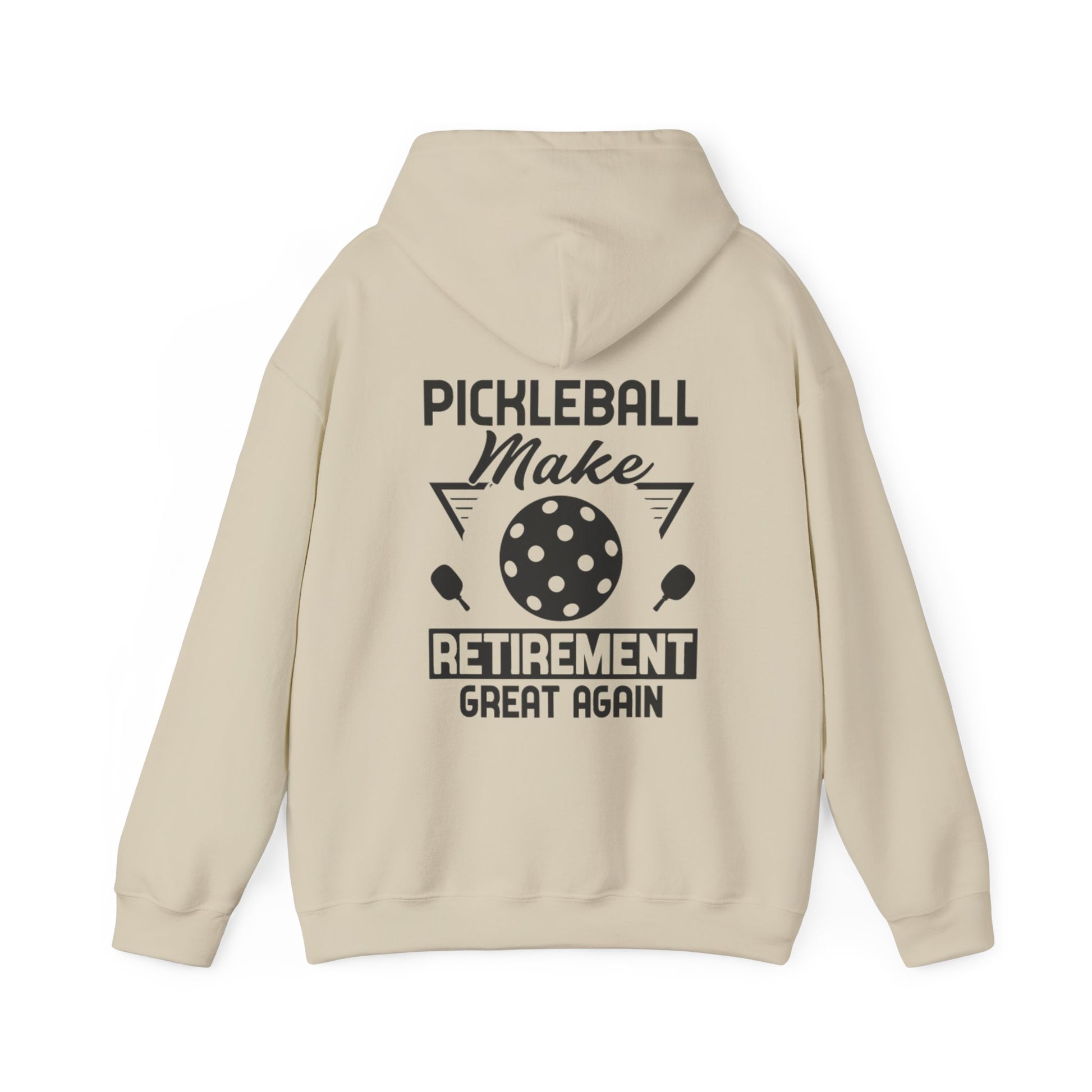 Men's Pickleball Hoodie - Pickleball Make Retirement Great Again