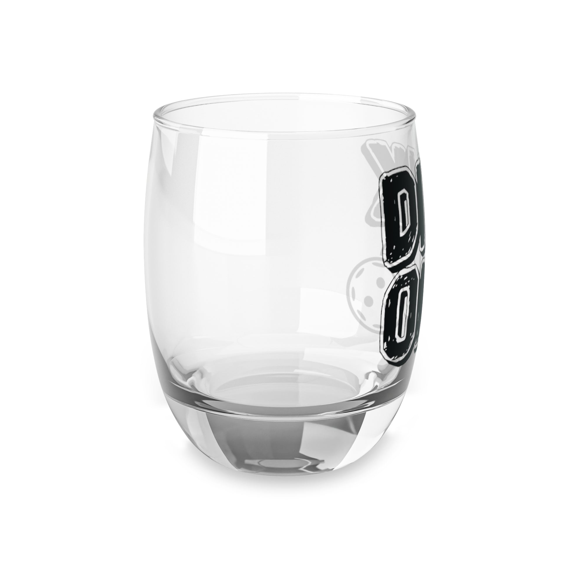 Funny Pickleball Whiskey Glass - Dink On