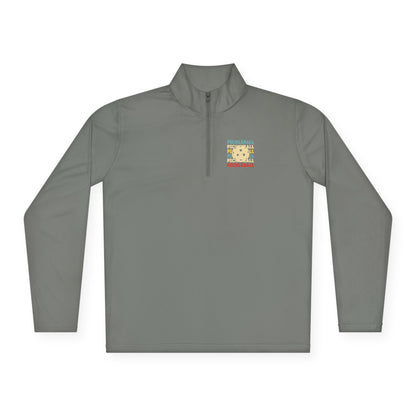 Women's Unique Pickleball Pullover - Pickleball and Ball Gray