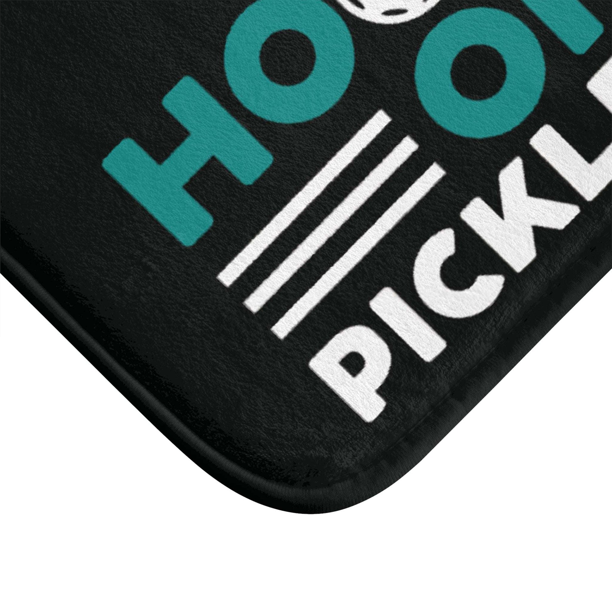 Pickleball Funny Bath mat - Hooked on Pickleball
