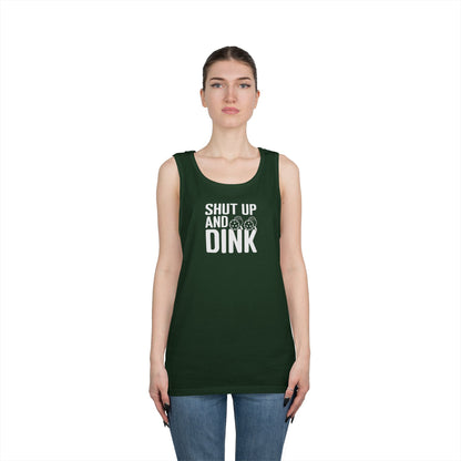 Women's Lightweight Pickleball Tank Top - Shut Up and Dink