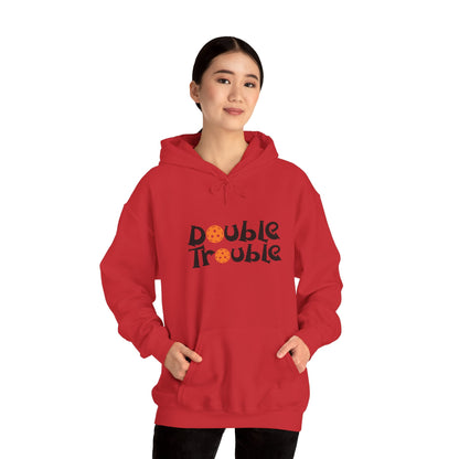Women's Comfy Pickleball Hoodie - Double Trouble